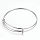 Adjustable 304 Stainless Steel Expandable Bangle Making(BJEW-G515-03P)-1