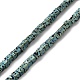 Electroplated Natural Lava Rock Beads Strands(G-Q1009-B01-02F)-1