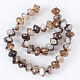 Glossy Dyed Natural Agate Rondelle Bead Strands(G-E212-10)-2