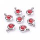 Trendy Original Color 304 Stainless Steel Grade A Rhinestone Charms(RB-N030-01E)-1