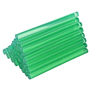 Plastic Glue Gun Sticks, Sealing Wax Sticks, Hot Melt Glue Adhesive Sticks for Vintage Wax Seal Stamp, Aquamarine, 10x0.7cm(DIY-C044-01C)