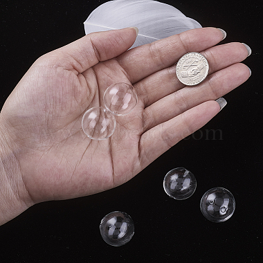 Handmade Two Holes Blown Glass Globe Beads(BLOW-TA0001-01C)-4