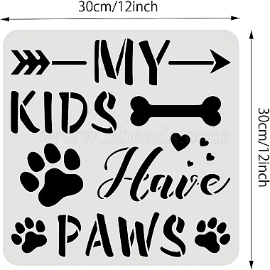 Plastic Reusable Drawing Painting Stencils Templates(DIY-WH0172-960)-2