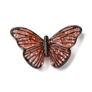 Chocolate Butterfly Resin Cabochons