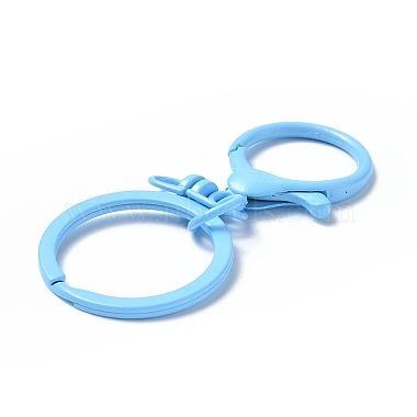 Alloy Keychain Clasps(X-FIND-H037-03)-4