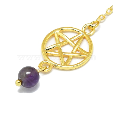 Round Resin Dowsing Pendulum Big Pendants(G-C117-01G-10)-3