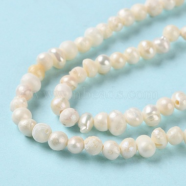 Natural Cultured Freshwater Pearl Beads Strands(PEAR-E018-46)-4