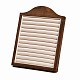 Wooden Ring Organizer Display Photo Frames with Velvet Mat(WD-CBA8716-02)-1