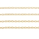 Brass Flat Oval Cable Chains(CHC-CJ0001-12A)-1