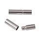 304 Stainless Steel Bayonet Clasps(STAS-P226-01E)-1