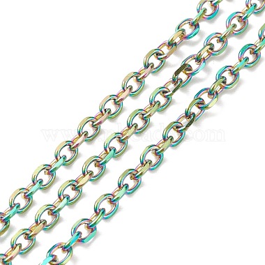 Ion Plating(IP)  Rainbow Color 304 Stainless Steel Cable Chains(CHS-H007-03M)-4