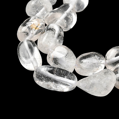 природных кристаллов кварца бисер нитей(G-I351-B08-01)-3