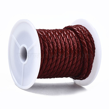 Плетеный шнур коровья кожа(NWIR-N005-01A-4mm)-2