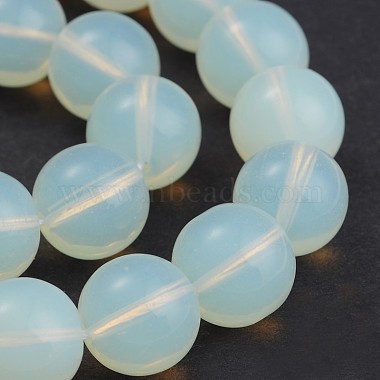 14mm PaleTurquoise Round Opal Beads
