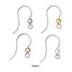 48Pcs 4 Color Eco-Friendly Plastic Earring Hooks(STAS-LS0001-01)-2