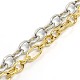 Fashionable 304 Stainless Steel Figaro Cable Chain Bracelets(STAS-A028-B094)-1