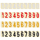 4 Sets 4 Colors PVC Self-adhesive Reflective Mailbox Stickers(DIY-CN0002-26)-1