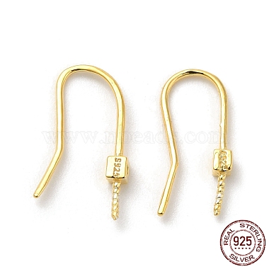 Real 18K Gold Plated Sterling Silver Earring Hooks