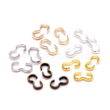 Mixed Color Number Brass Linking Rings