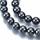 Non-magnetic Synthetic Hematite Beads Strands(G-OC0001-46)-4