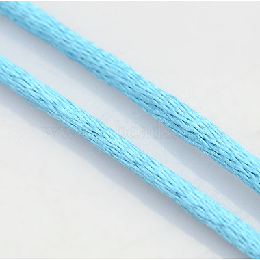 Macrame Rattail Chinese Knot Making Cords Round Nylon Braided String Threads(X-NWIR-O001-A-10)-2