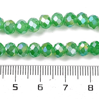 Baking Electroplate Glass Beads Strands(DGLA-A039-J8mm-B03)-4