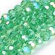 Electroplate Glass Beads Strands(EGLA-D021-33)-1