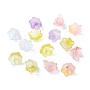 Mixed Color Flower Glass Beads(X-EGLA-D042-01)
