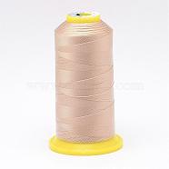 Nylon Sewing Thread, Antique White, 0.6mm, about 300m/roll(NWIR-N006-01O1-0.6mm)