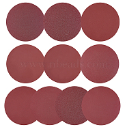 Sanding Discs, with Adhsive Back, for Sanding Grinder Polishing Accessories, Brown, 100pcs/set(TOOL-FH0001-03)