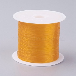 Fishing Thread Nylon Wire, Gold, 0.4mm, about 39.37 yards(36m)/roll(NWIR-G015-0.4mm-02)