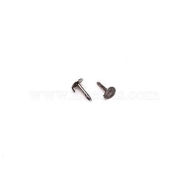 <1.4cm Gunmetal Brass Flat Head Pins