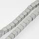 Non-magnetic Synthetic Hematite Beads Strands(G-Q876-3mm-7)-2