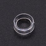 Acrylic Display Frame, for Crystal Ball Diaplay, Flat Round, Clear, 1.6x0.6cm, Inner Diameter: 1.1cm(ODIS-WH0011-56C)