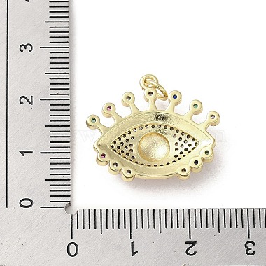 micro cuivres ouvrent pendentifs de zircons(KK-E092-09G-01)-3