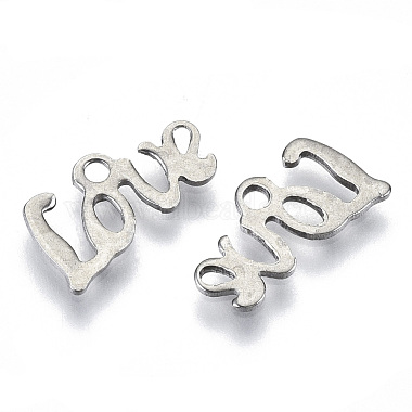 Valentine's Day 201 Stainless Steel Charms(STAS-R116-059)-2