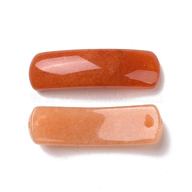 Natural Red Aventurine Connector Charms(G-D460-02K)-2