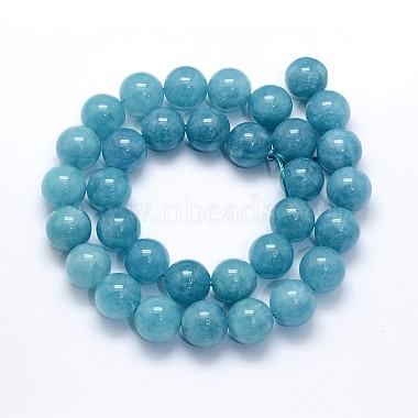 Natural Blue Quartz Beads Strands(G-O047-07-10mm)-4