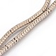Electroplated Non-magnetic Synthetic Hematite Beads Strands(G-P423-01)-2