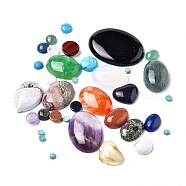 Natural & Synthetic Gemstone Cabochons, Mixed Shapes, 4~40x4~30x2~9mm(G-XCP0006-16)
