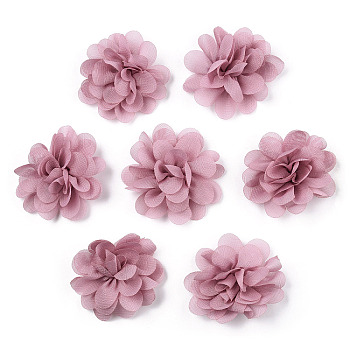 Lace Costume Accessories, Flower, Pale Violet Red, 50mm