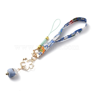 Brass Pendant Keychains(HJEW-WH0039-15A)-2