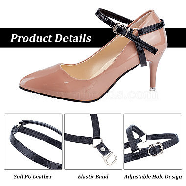 4 Sets 4 Colors PU Leather Shoelaces(DIY-OC0010-29)-4