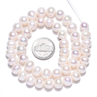 Natural Cultured Freshwater Pearl Beads Strands(PEAR-N013-08C)-5
