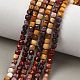 perles de Mookaite naturel brins(G-D103-C04)-1