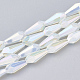 Electroplate Glass Beads Strands(X-EGLA-T008-12L)-1