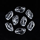 Perles en acrylique transparente(TACR-N009-38)-1