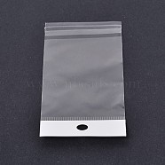 Rectangle OPP Clear Plastic Bags, Clear, 17x12cm, about 100pcs/bag(OPC-O002-12x17cm)