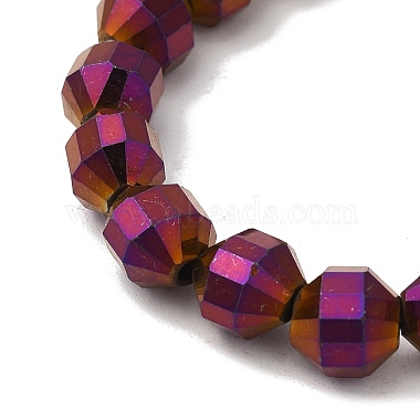 Electroplated Synthetic Non-magnetic Hematite Beads Strands(G-I364-L01-09)-3