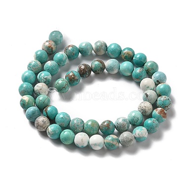 Natural Howlite Beads Strands(X-G-L555-02C-02)-3